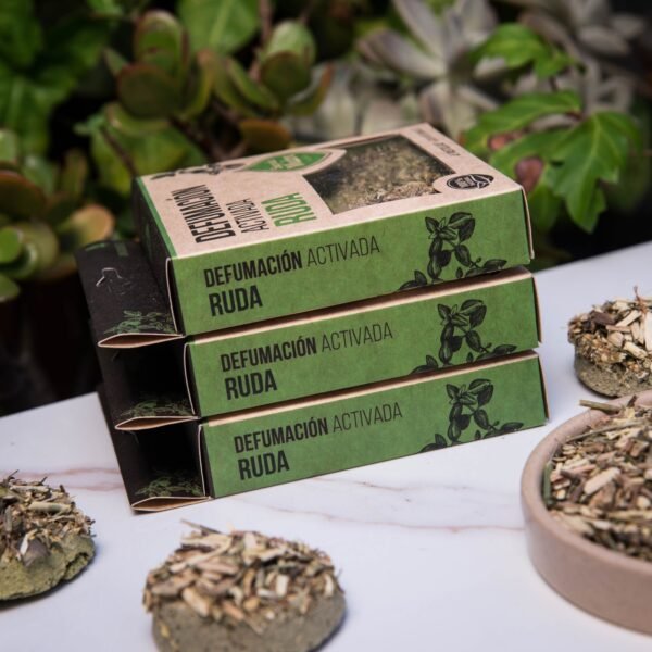 Pastilla de Defumación Activada con Ruda - Sagrada Madre - Imagen 2