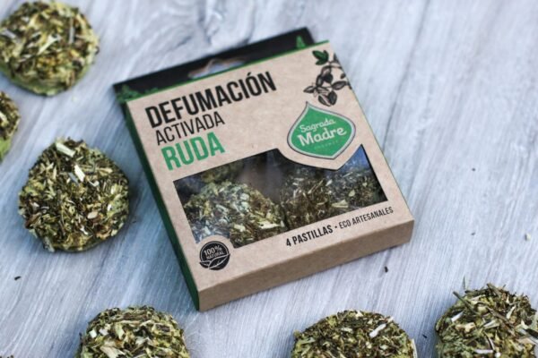Pastilla de Defumación Activada con Ruda - Sagrada Madre - Imagen 3