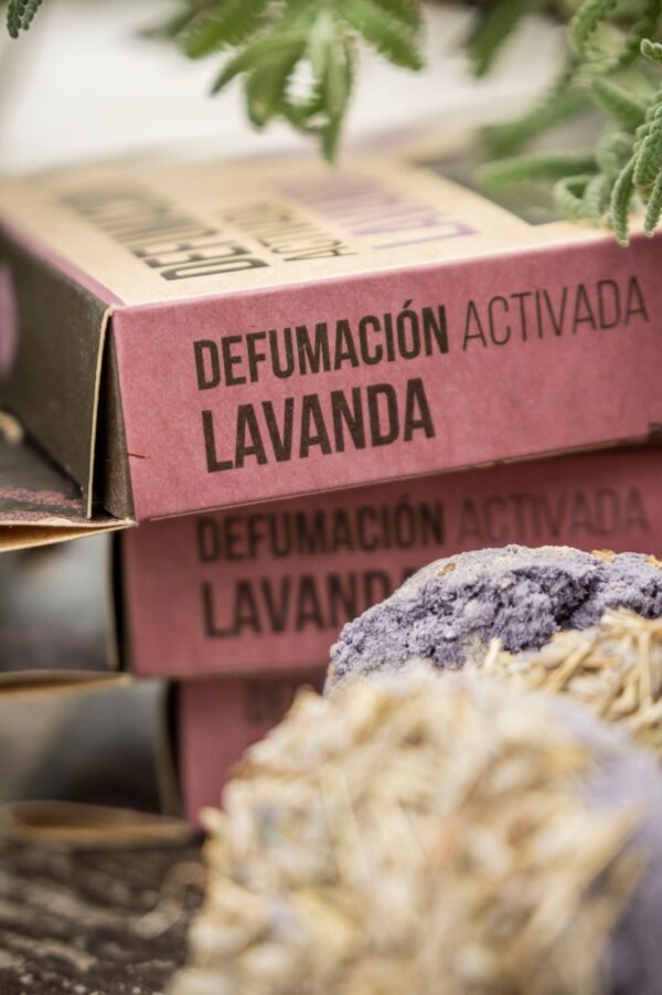 Pastillas de Defumación Activada con Lavanda - Sagrada Madre - Imagen 3