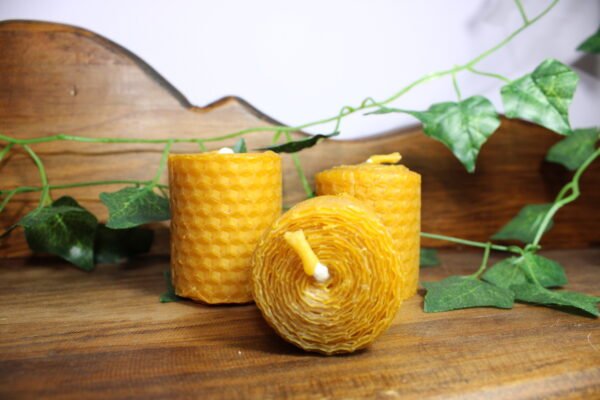 Vela de Panal de Abeja 5 x 5cm - Imagen 3