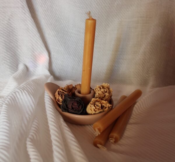 Vela de Miel 14 x 1cm - Imagen 2