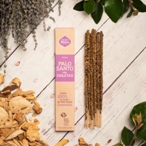 Incienso de Palo Santo con Violetas - Sagrada Madre