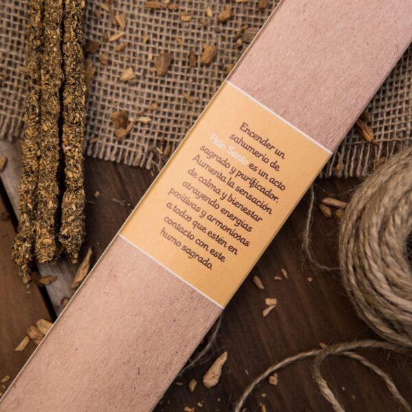 Incienso de Palo Santo Natural - Sagrada Madre - Imagen 4