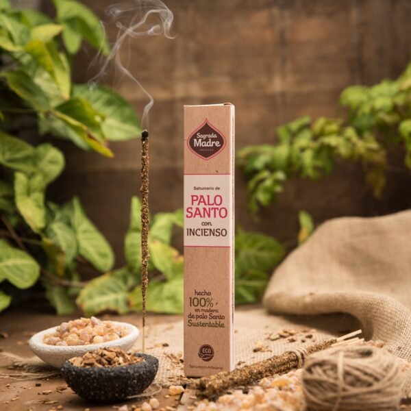 Incienso de Palo Santo con Olibano - Sagrada Madre
