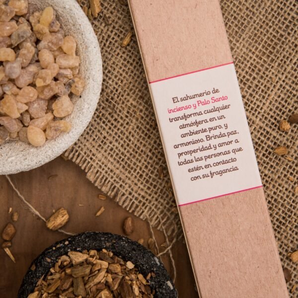 Incienso de Palo Santo con Olibano - Sagrada Madre - Imagen 4