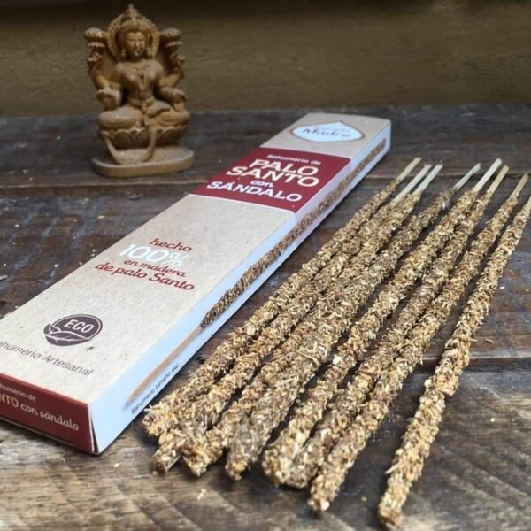Incienso de Palo Santo con Sándalo - Sagrada Madre - Imagen 4