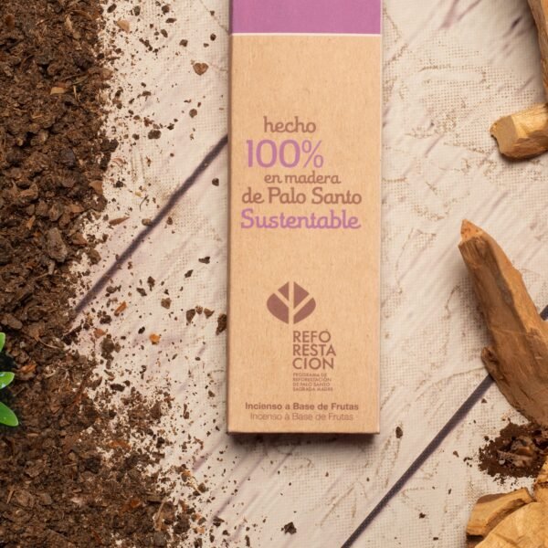 Incienso de Palo Santo con Violetas - Sagrada Madre - Imagen 2