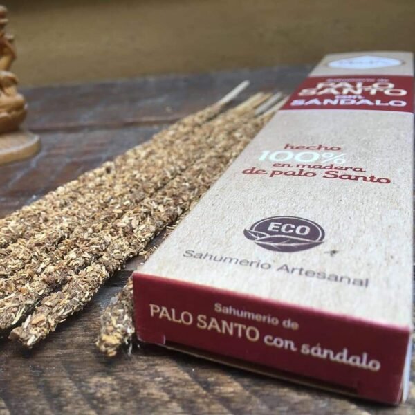 Incienso de Palo Santo con Sándalo - Sagrada Madre - Imagen 3
