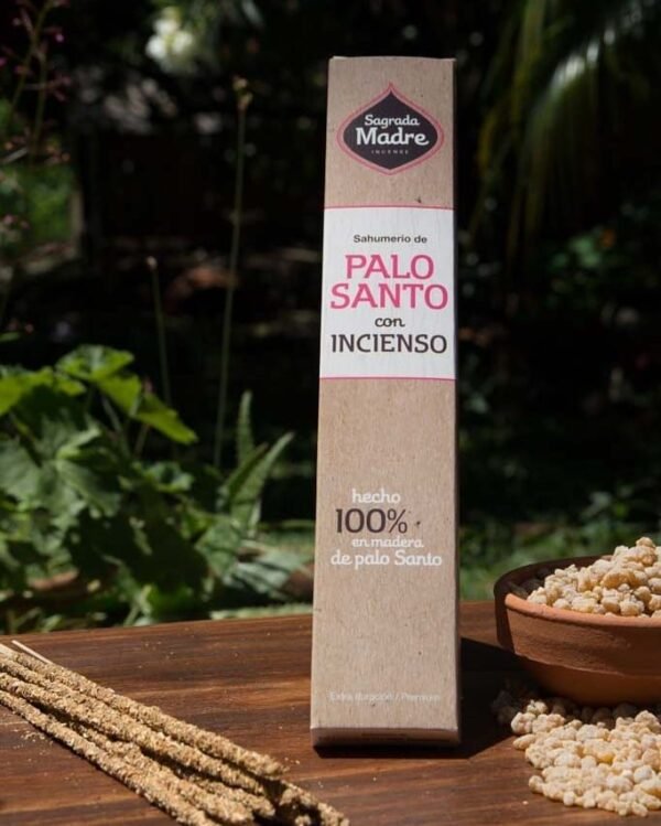 Incienso de Palo Santo con Olibano - Sagrada Madre - Imagen 2