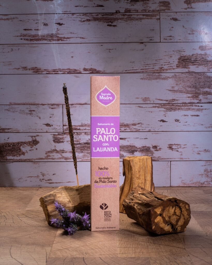 Incienso de Palo Santo con Lavanda - Sagrada Madre