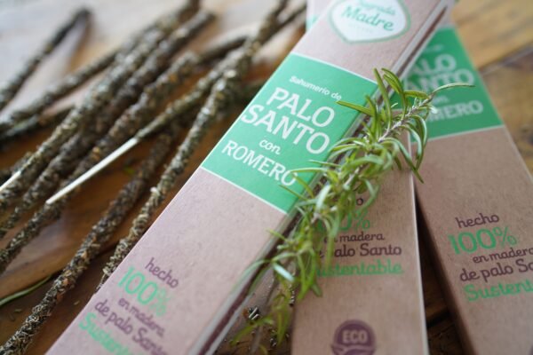 Incienso de Palo Santo con Romero - Sagrada Madre - Imagen 4