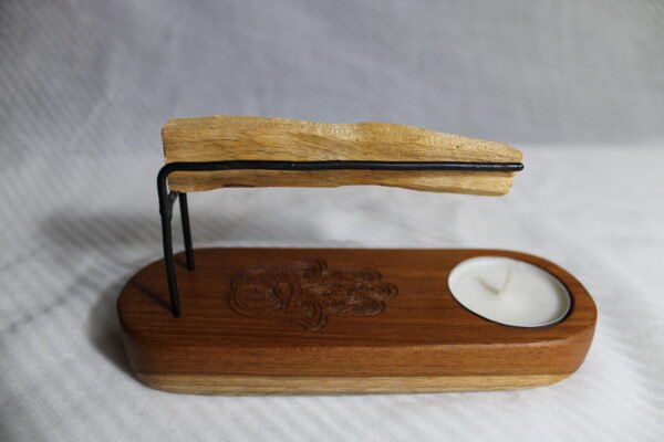 Quemador de Palo Santo Hamsa