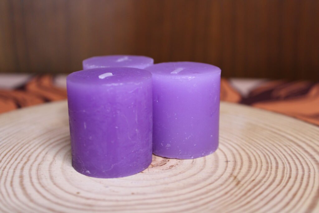 Vela de Lavanda