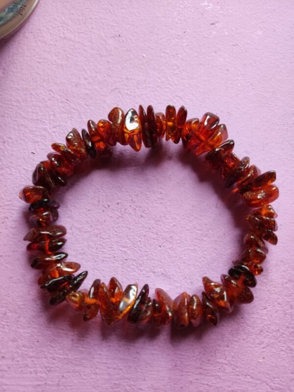 Pulsera de Ambar Oscuro (PM)
