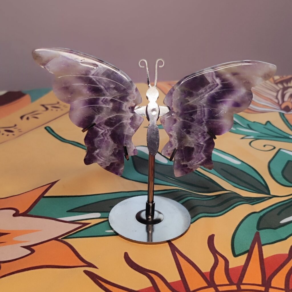 Figura Mariposa Amatista